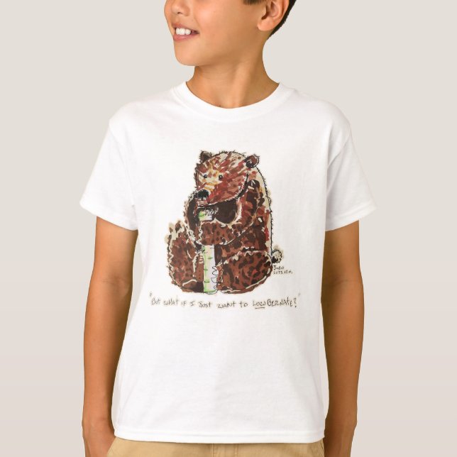 Camiseta Urso Contempla Hibernação (Frente)