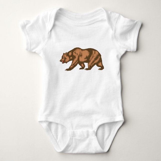 Camiseta Urso da Califórnia (Frente)