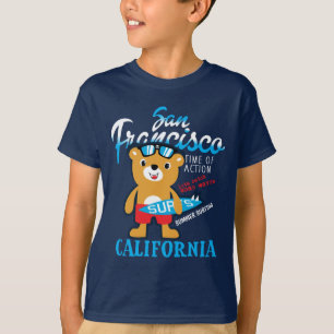 Camiseta Urso da Califórnia em São Francisco