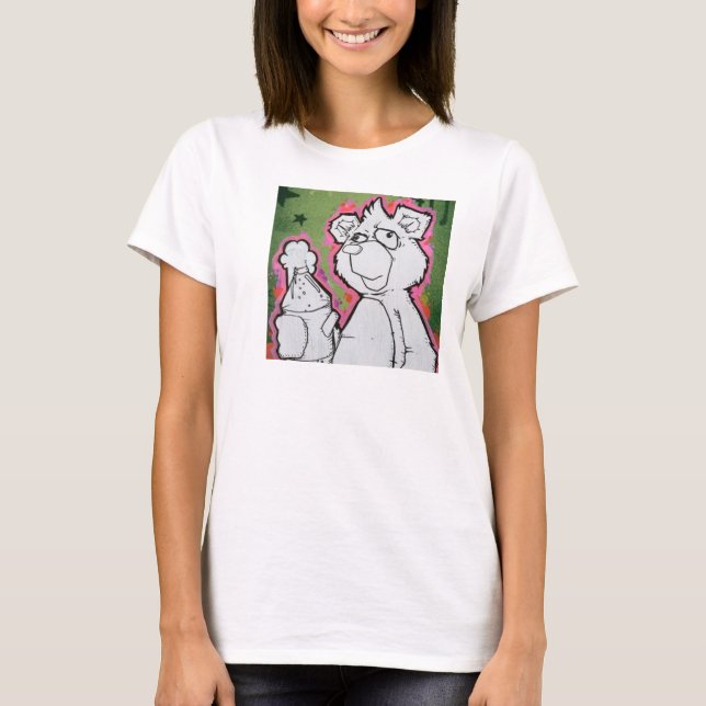 Camiseta urso da cerveja 40OZ (Frente)