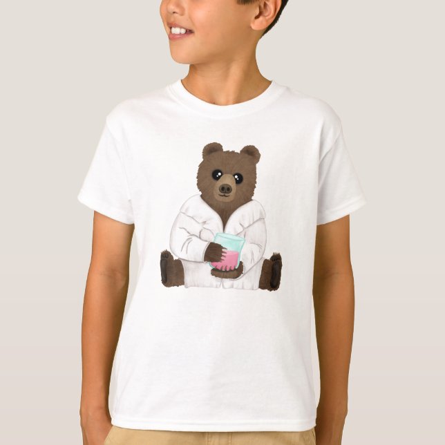 Camiseta Urso da Ciência (Frente)