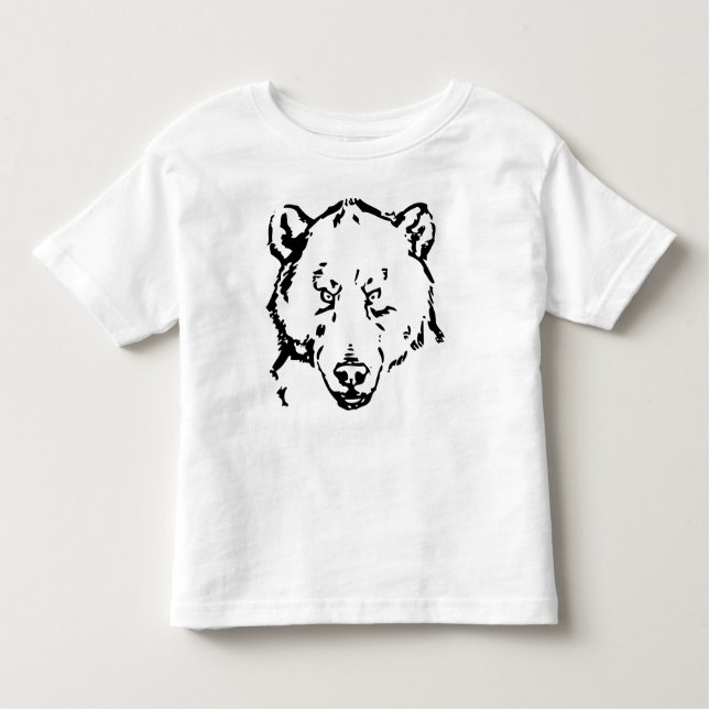 Camiseta Urso da criança (Frente)