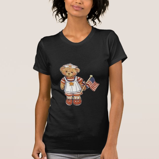 Camiseta Urso da enfermeira (Frente)
