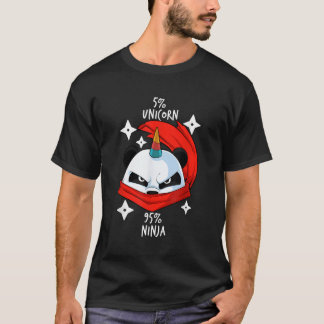 Camiseta Urso da Família Unicorn Panda