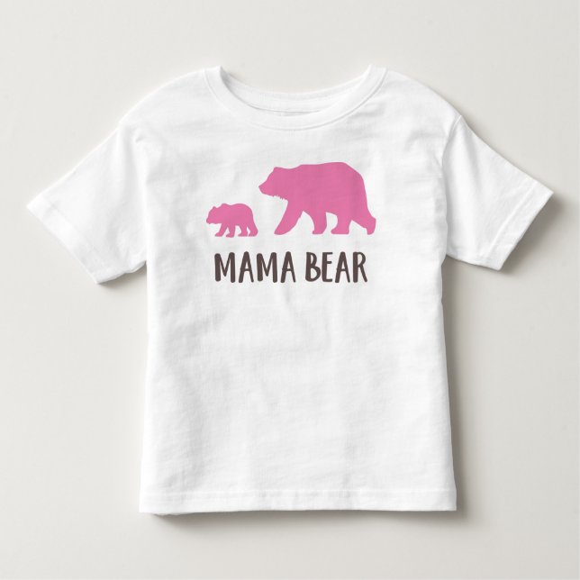 Camiseta Urso Da Mãe, Cubo Do Urso, Urso Bonito, Urso Peque (Frente)