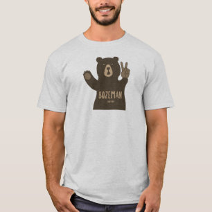 Camiseta Urso da Paz de Bozeman Montana