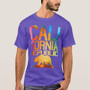 Camiseta Urso da República Vivida da Califórnia