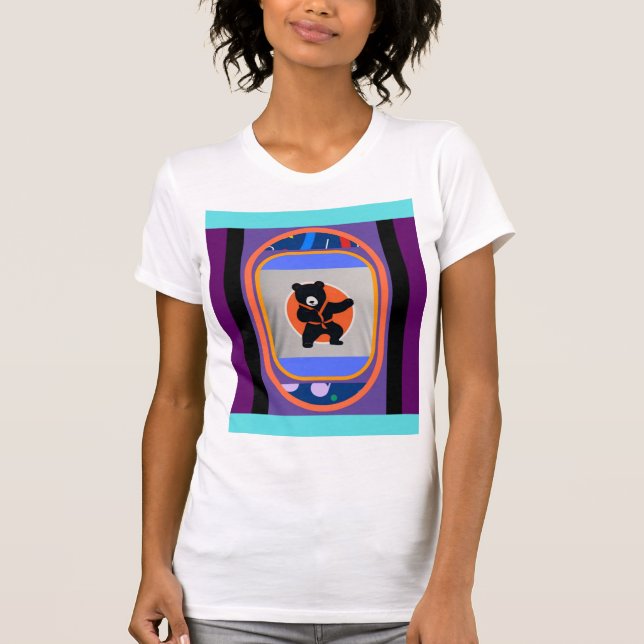 Camiseta Urso Dançante 4 (Frente)