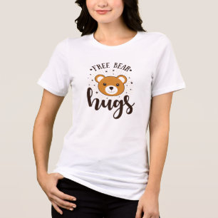 Camiseta Urso de Abraços Gratuitos Fofinho Estétic