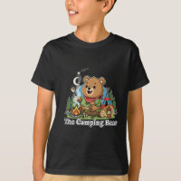 Urso de Acampamento de Desenho Animado Fofo Assand