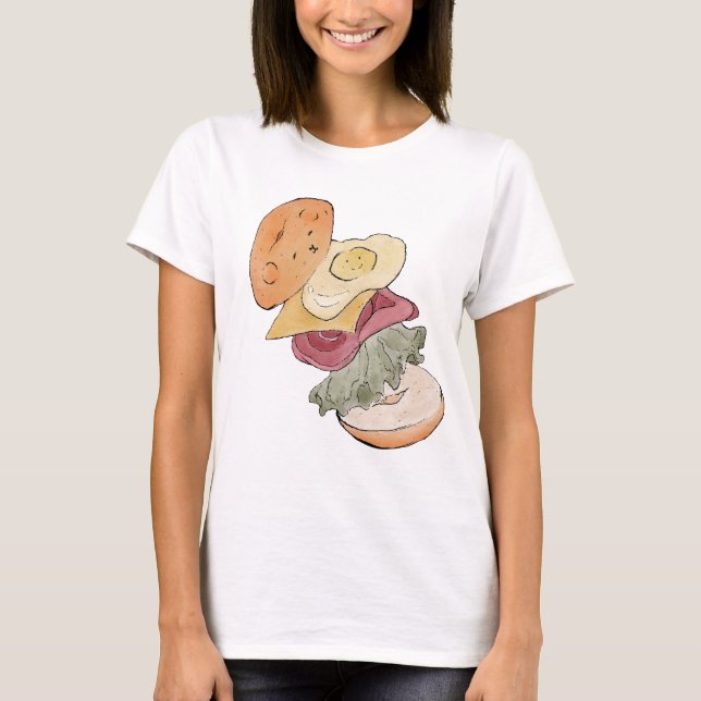 Camiseta Urso de Bagel (Frente)