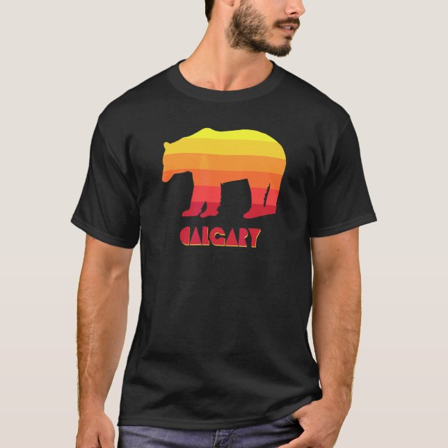 Camiseta Urso de Calgary Alberta (Frente)