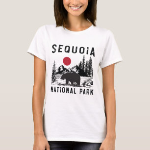 Camiseta Urso de Califórnia do parque nacional de sequóia