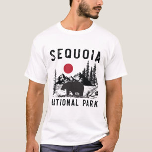 Camiseta Urso de Califórnia do parque nacional de sequóia