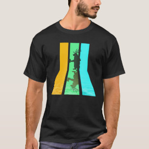 Camiseta Urso de Cerveja do Estilo de Vintage da Retro 80s