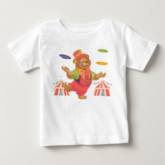 Camiseta Urso de Circo (Frente)