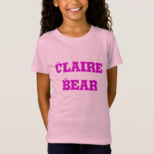Camiseta Urso de Claire (Frente)