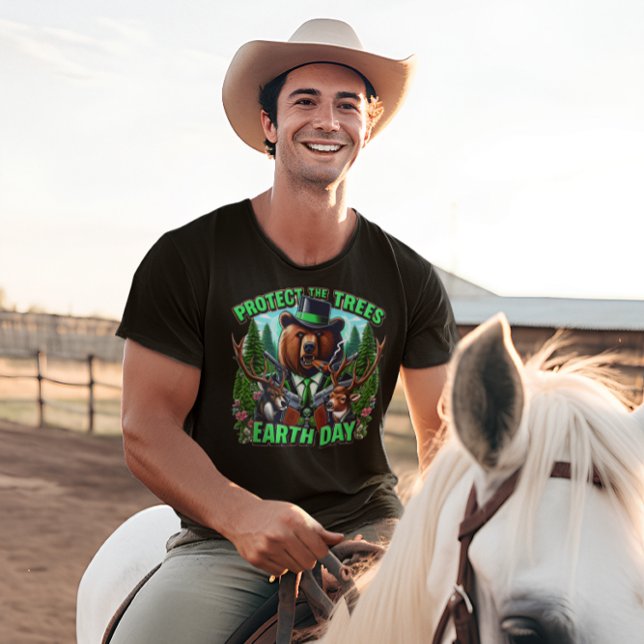 Camiseta Urso De Dapper Com Arma (Criador carregado)