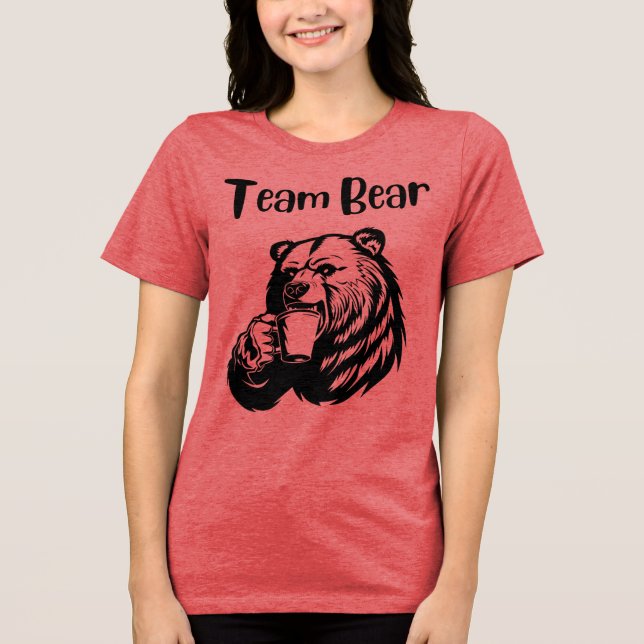 Camiseta Urso de Equipe (Frente)