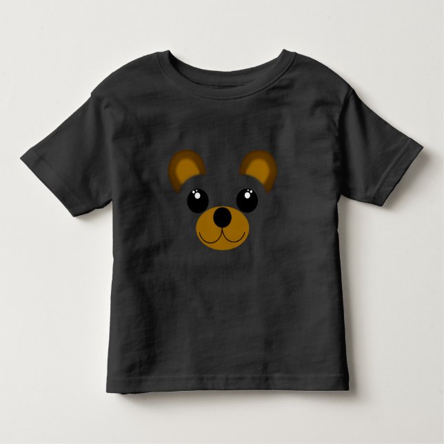 Camiseta Urso de Estilo Kawaii (Frente)