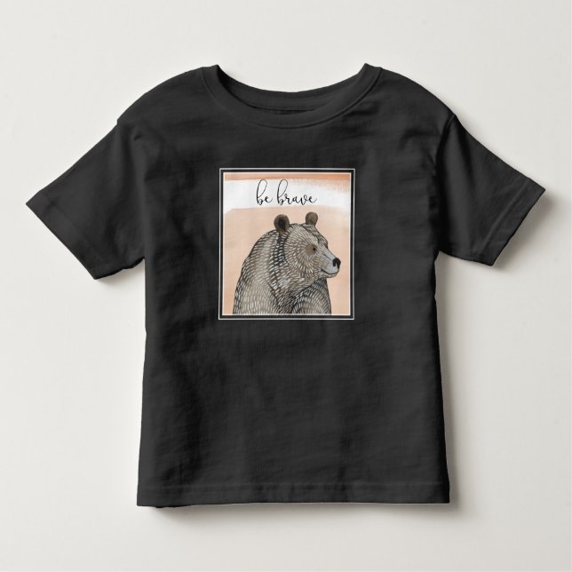 Camiseta Urso de fofinhos | Ser Corajoso (Frente)