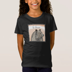 Camiseta Urso de fofinhos Ser Corajoso