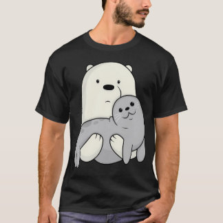 Camiseta Urso De Gelo E Selo