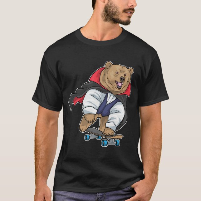 Camiseta Urso de Halloween Vampiro (Frente)