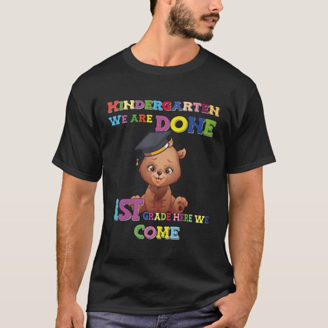 Camiseta Urso de Inscrição Escolar (Frente)