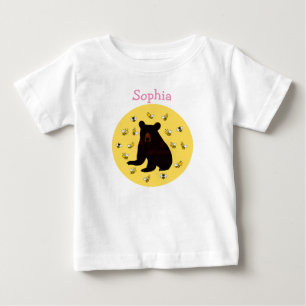 Camiseta Urso De Mel Adorável