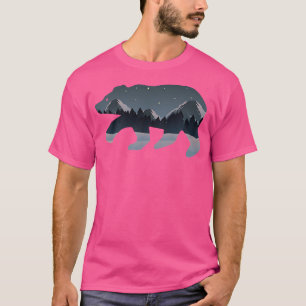 Camiseta Urso de Montanhas Ativo