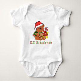 Camiseta Urso de Natal Grego