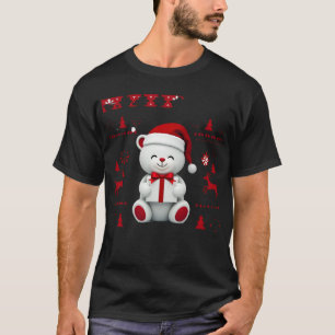 Camiseta Urso de Natal Natal (2)