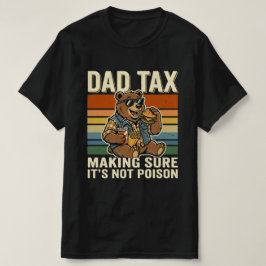 Camiseta Urso de Pai Legal Design Divertido Hora do Lanche 