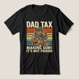 Camiseta Urso de Pai Legal Design Divertido Hora do Lanche 