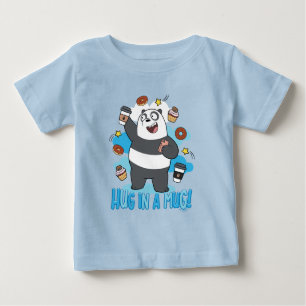 Camiseta Urso de Panda - Abraçar uma Caneca!