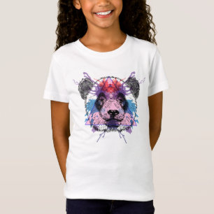 Camiseta Urso de panda geométrico