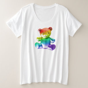 Camiseta Urso de pelúcia de metal polido SlipperyJoe's grad