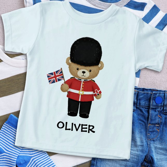 Camiseta Urso de pelúcia fofa da Guarda Real (Criador carregado)