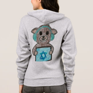 Camiseta Urso de pelúcia Israel Hanukkah feliz fofo