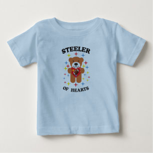 Camiseta Urso de pelúcia ladrão de corações futebol
