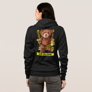 Camiseta Urso de Pelúcia Lutador Contra o Crime Fofo