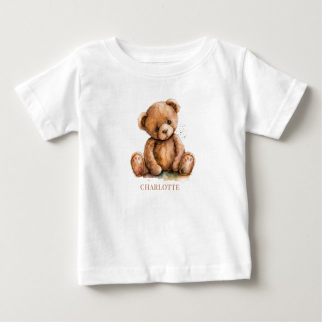 Camiseta Urso de Pelúcia Personalizado (Frente)