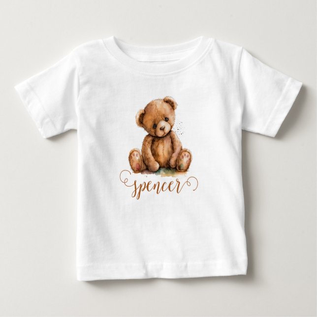 Camiseta Urso de Pelúcia Personalizado (Frente)