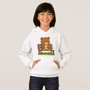 Camiseta Urso de Pelúcia Triste e Fofo no Banco – Cartoon E