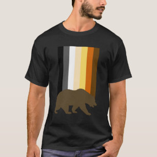 Camiseta Urso de Sinalizador do Ordenador do Urso gay