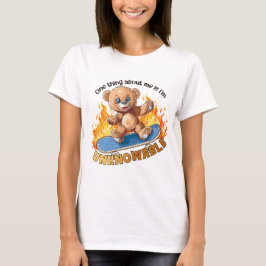Camiseta Urso de Skate do Mistério