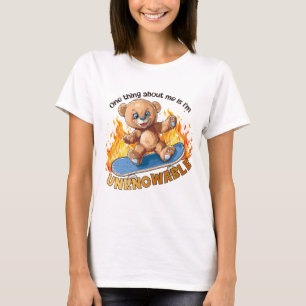 Camiseta Urso de Skate do Mistério