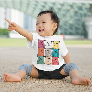 Camiseta Urso de Teddy Colorido