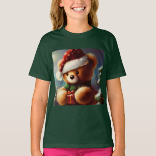 Camiseta Urso de Teddy de Natal 2